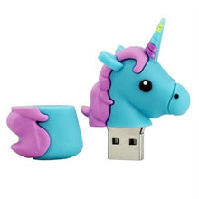 Load image into Gallery viewer, Cute Horse Unicorn USB Flash Drive Pen Drive 64GB USB
