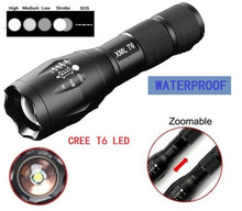 Load image into Gallery viewer, CREE Tactical LED Flashlight With 5-Zoom
