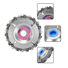 Load image into Gallery viewer, 4 Inch Grinder Disc and Chain 22 Tooth Fine Cut Chain Set

