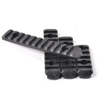 Load image into Gallery viewer, Black 4 in1 20mm Picatinny Weaver Rail Section Base
