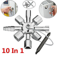 Load image into Gallery viewer, Multifunctional Cross Switch Wrench Tool
