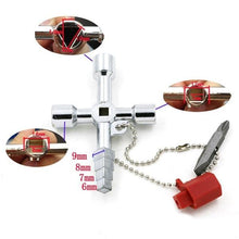 Load image into Gallery viewer, Multifunctional Cross Switch Wrench Tool
