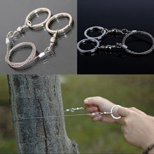 Load image into Gallery viewer, Emergency Survival Gear Steel Wire Saw
