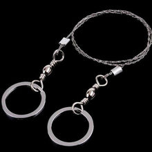 Load image into Gallery viewer, Emergency Survival Gear Steel Wire Saw

