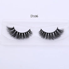 Load image into Gallery viewer, Sexy Handmade Natural False Eyelashes Cross Long 100% Real Mink Fur Eye Lashes Extension
