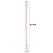 Load image into Gallery viewer, Reusable Drinking Straw Folding Silicone with Cleaning Brush Party Bar

