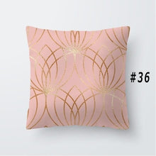 Load image into Gallery viewer, Rose Gold Pink Micro Suede Cushion Cover Square Pillowcase Home Decoration
