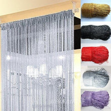 Load image into Gallery viewer, String Line Door Curtain Ribbon Room Divider Window Panel Fringe
