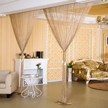 Load image into Gallery viewer, String Line Door Curtain Ribbon Room Divider Window Panel Fringe
