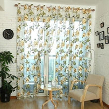 Load image into Gallery viewer, Peony Curtain Line Hanging 100*200cm Room Divider
