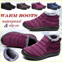Load image into Gallery viewer, Il Women Men Winter Thicken Warm Boots Wool Cotton Shoes Ankle Boots Waterproof Bottes De Neige Size 35-43
