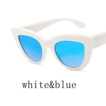 Load image into Gallery viewer, Cat Eye Big Frame Sunglasses
