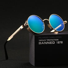 Load image into Gallery viewer, Steampunk Design Oversize Summer Sunglasses
