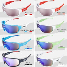 Load image into Gallery viewer, Cycling Glasses Bicycle Sunglasses Eyewear 5 Lens HD Visual Anti-Fog Anti-glare Outdoor Sports
