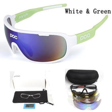 Load image into Gallery viewer, Cycling Glasses Bicycle Sunglasses Eyewear 5 Lens HD Visual Anti-Fog Anti-glare Outdoor Sports
