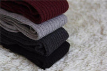 Load image into Gallery viewer, Women Knit Crochet Cotton Soft Thick Long Socks
