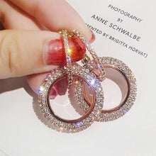 Load image into Gallery viewer, Rhinestone Stud Earrings for Women
