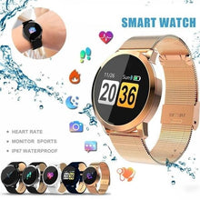 Load image into Gallery viewer, Q8 Smart Watch for Android &amp; IOS - Steel Strap Available
