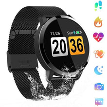 Load image into Gallery viewer, Q8 Smart Watch for Android &amp; IOS - Steel Strap Available
