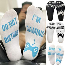 Load image into Gallery viewer, Unisex 'Do Not Disturb I'm Gaming ' Ankle Socks
