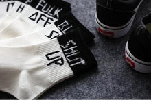 Load image into Gallery viewer, Funny Letter Print Socks Cotton Socks
