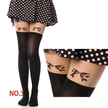 Load image into Gallery viewer, Silk Stockings Nylon+Spandex Pantyhose 80D

