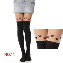 Load image into Gallery viewer, Silk Stockings Nylon+Spandex Pantyhose 80D

