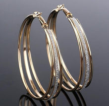Load image into Gallery viewer, Hoop Dangle Earrings
