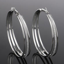 Load image into Gallery viewer, Hoop Dangle Earrings
