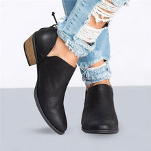 Load image into Gallery viewer, Leather Ankle Boots
