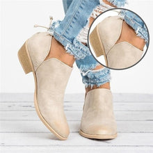 Load image into Gallery viewer, Leather Ankle Boots
