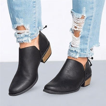 Load image into Gallery viewer, Leather Ankle Boots
