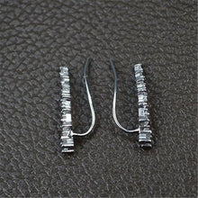 Load image into Gallery viewer, Long Crystal Earrings
