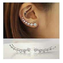 Load image into Gallery viewer, Long Crystal Earrings
