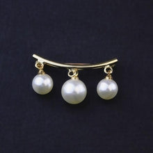 Load image into Gallery viewer, Classic Simulated Imitation Pearl DIY Collar Pins For Shirts Lapel Brooches

