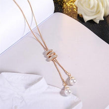 Load image into Gallery viewer, Wedding Pearls Pendant Necklace
