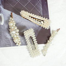 Load image into Gallery viewer, Fashion Hair Clip Pearl Barrette Hair Accessories
