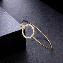 Load image into Gallery viewer, 4Pcs/Set Beautiful Arrow Crystal Opening Bangle Bracelet Set Fashion Bow Round Chain Bracelets Women Jewelry Accessories Gifts
