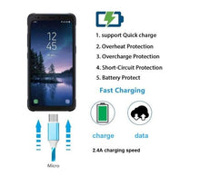Load image into Gallery viewer, Micro USB Cable Lights up 2.4A Fast Charging Data Cord
