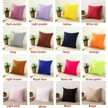 Load image into Gallery viewer, Solid Color Pillow Cover
