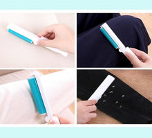Load image into Gallery viewer, Portable washable dust collector Folding Sticky Dust Cleaner Clothes Sticky Hair Dust Brush
