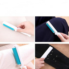 Load image into Gallery viewer, Portable washable dust collector Folding Sticky Dust Cleaner Clothes Sticky Hair Dust Brush
