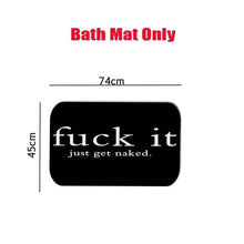 Load image into Gallery viewer, 4PCS Bathroom Set Waterproof Shower Curtain Non-slip Mats Bath Carpets Toilet Seat Cover Floor Mat Bathroom Decor
