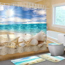 Load image into Gallery viewer, Seashell Bathroom Set
