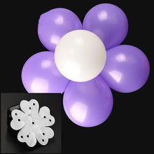 Load image into Gallery viewer, Five Hole Plum Flower Shape Balloon Modelling Clip
