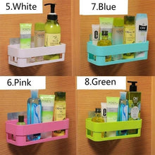 Load image into Gallery viewer, Stick-up Wall Sucker Organizing Bathroom Shelf
