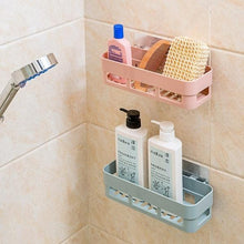 Load image into Gallery viewer, Stick-up Wall Sucker Organizing Bathroom Shelf
