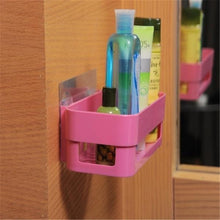Load image into Gallery viewer, Stick-up Wall Sucker Organizing Bathroom Shelf

