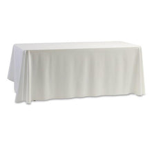 Load image into Gallery viewer, Classic Black &amp; White Table Cover Cloth Banquet Wedding Birhtday Party 145x145CM
