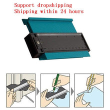 Load image into Gallery viewer, 5inch Contour Profile Gauge Tiling Laminate Tiles Edge Shaping Wood Measure Ruler ABS Contour Gauge Duplicator

